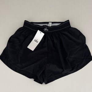 ALO Yoga Women's Athletic Black Shorts